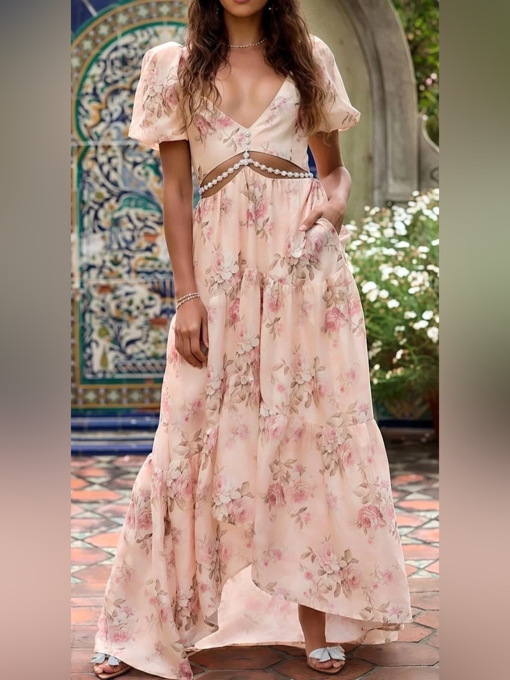 Elegant Flowing Dress